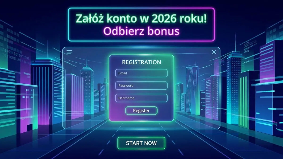 Rejestracja z bonusem